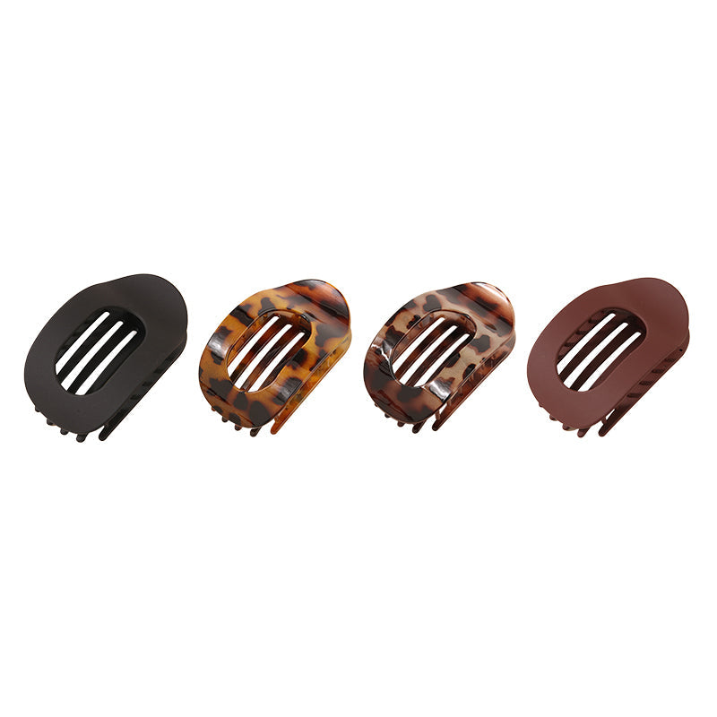 Oval hair grip set (4 pcs)