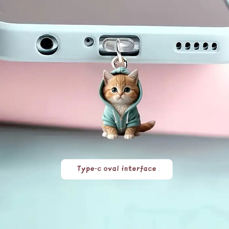 đ±Dammplugg för katt mobiltelefonđŸ
