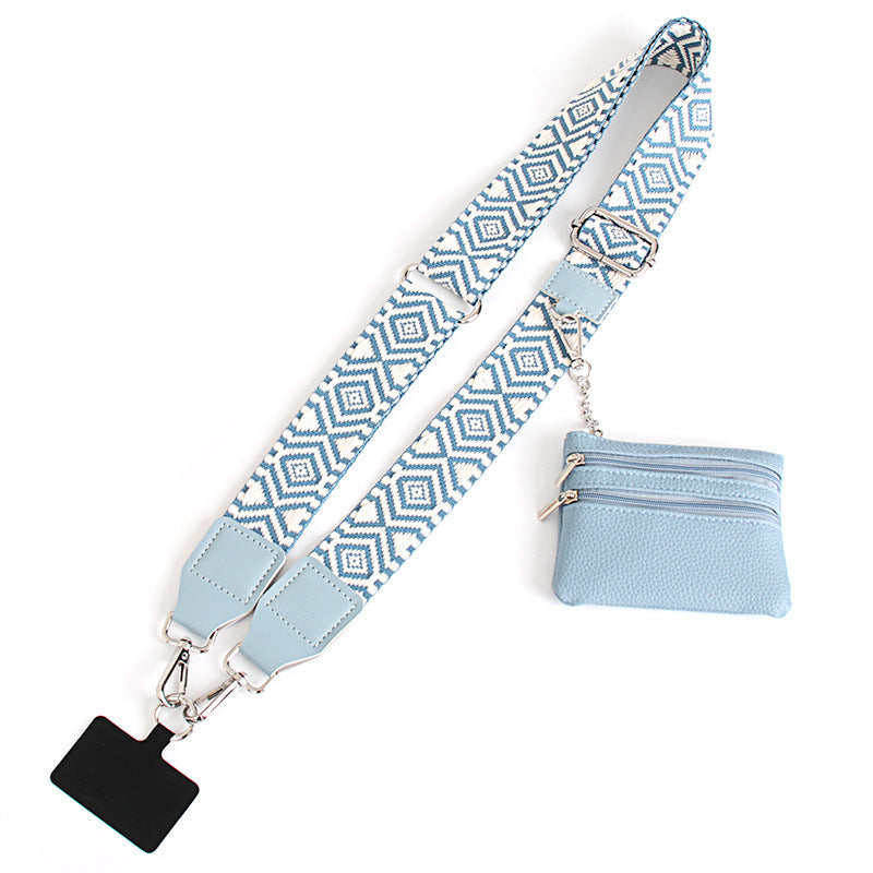 đAH SecureCharge Crossbody | Anti-snatt-rem + Mini-valv