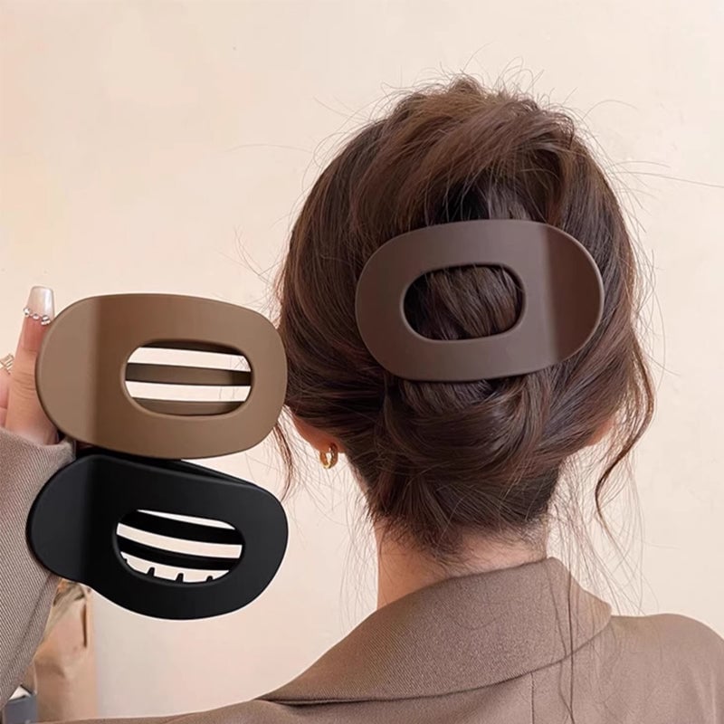 Oval hair grip set (4 pcs)