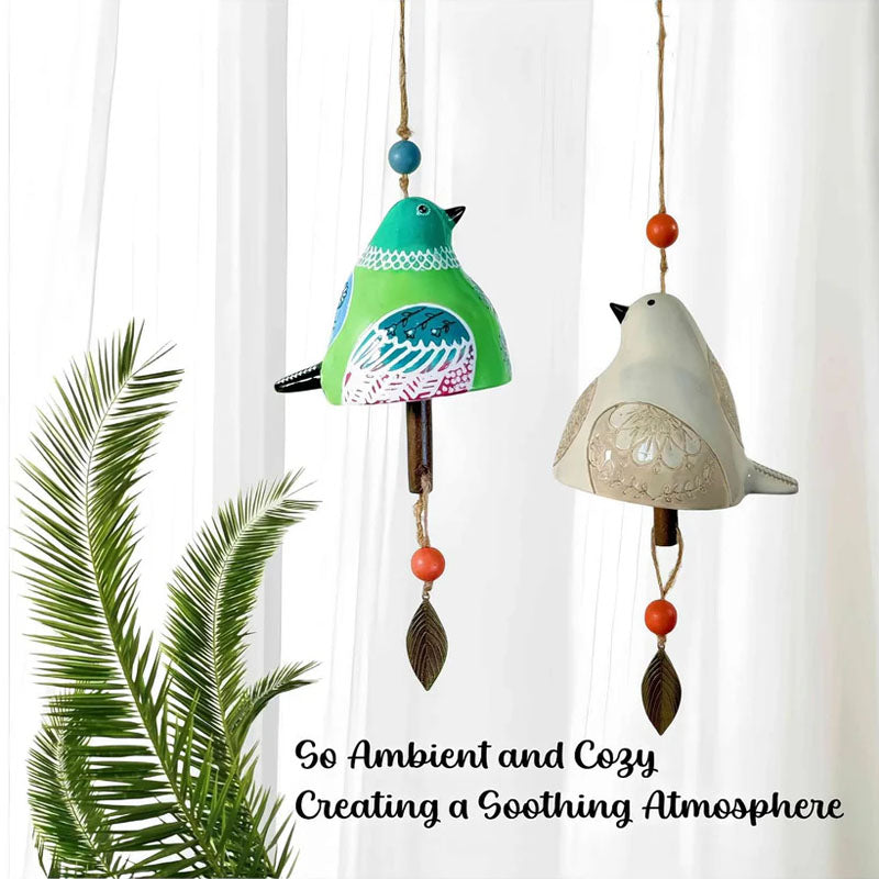 🐦Bird song wind chime pendant