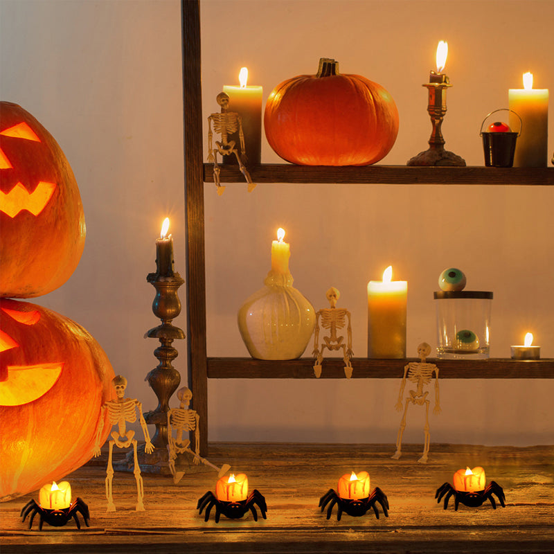 đHalloween-dekoration Spindelbelysninđ·ïž