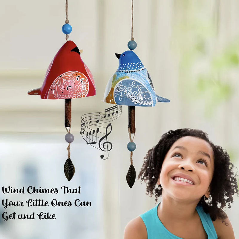 🐦Bird song wind chime pendant