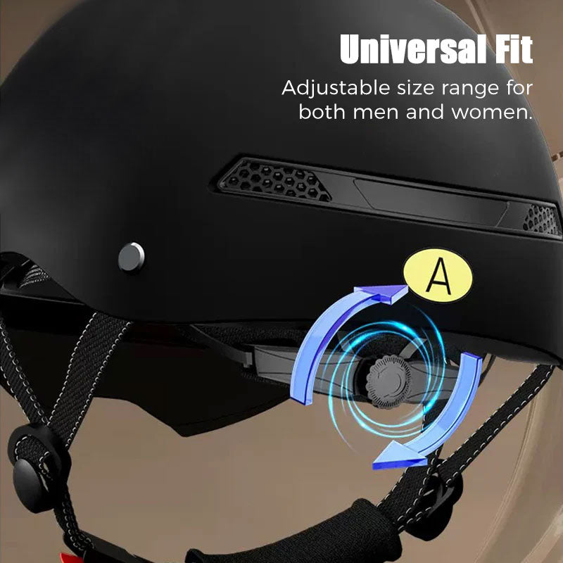 🛡️Breathable, lightweight, crash-proof motorcycle helmet