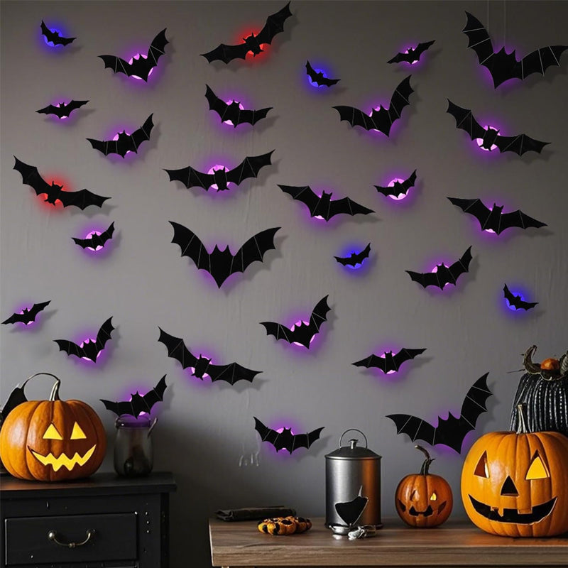LED Glowing Bat Group