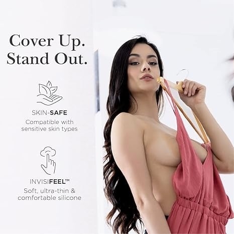 ๐#1 Best Seller๐ ---- Sticky but not gross! Seamless lifting nipple covers