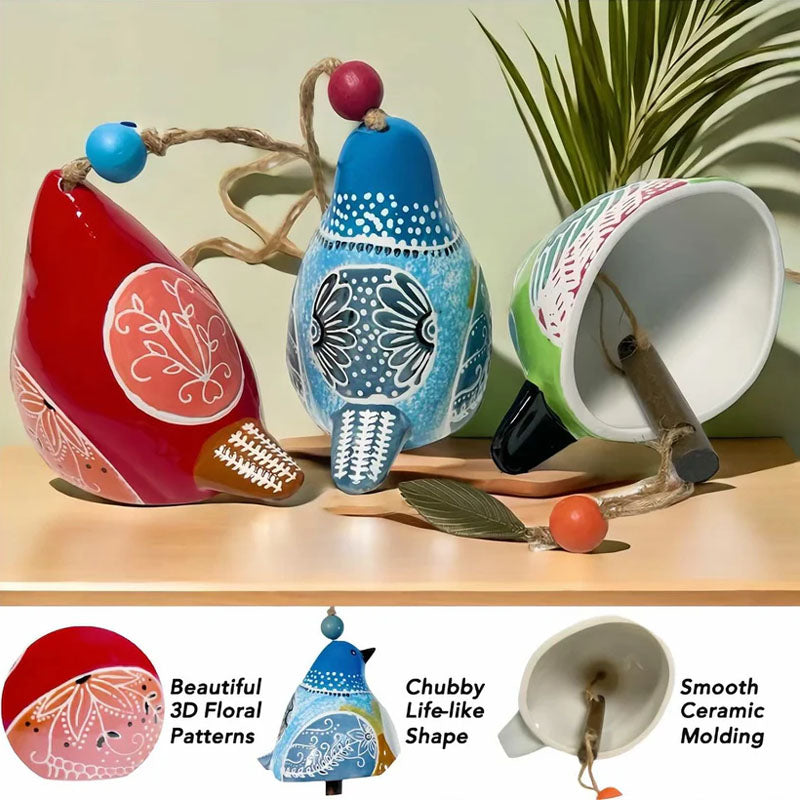 🐦Bird song wind chime pendant
