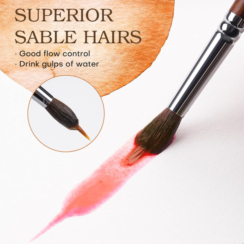 Fuumuui Professional Sable Extended Points Pinsel