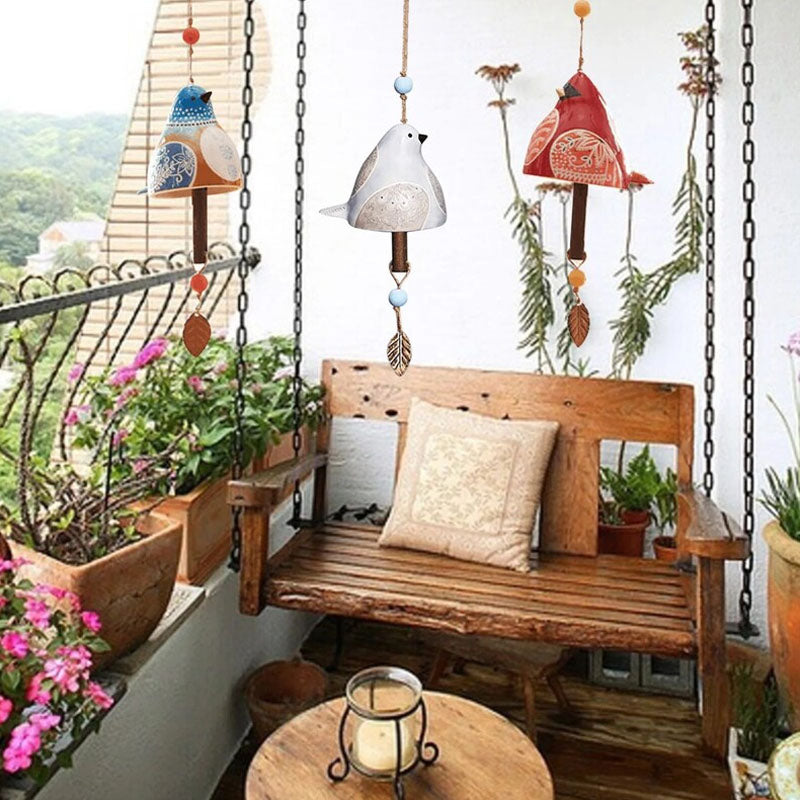 🐦Bird song wind chime pendant