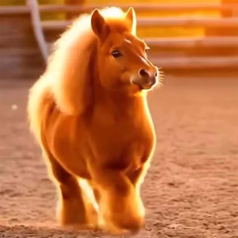 đŽ Adoptera en elektrisk ponny! Fluffig och bedĂ„rande. âš