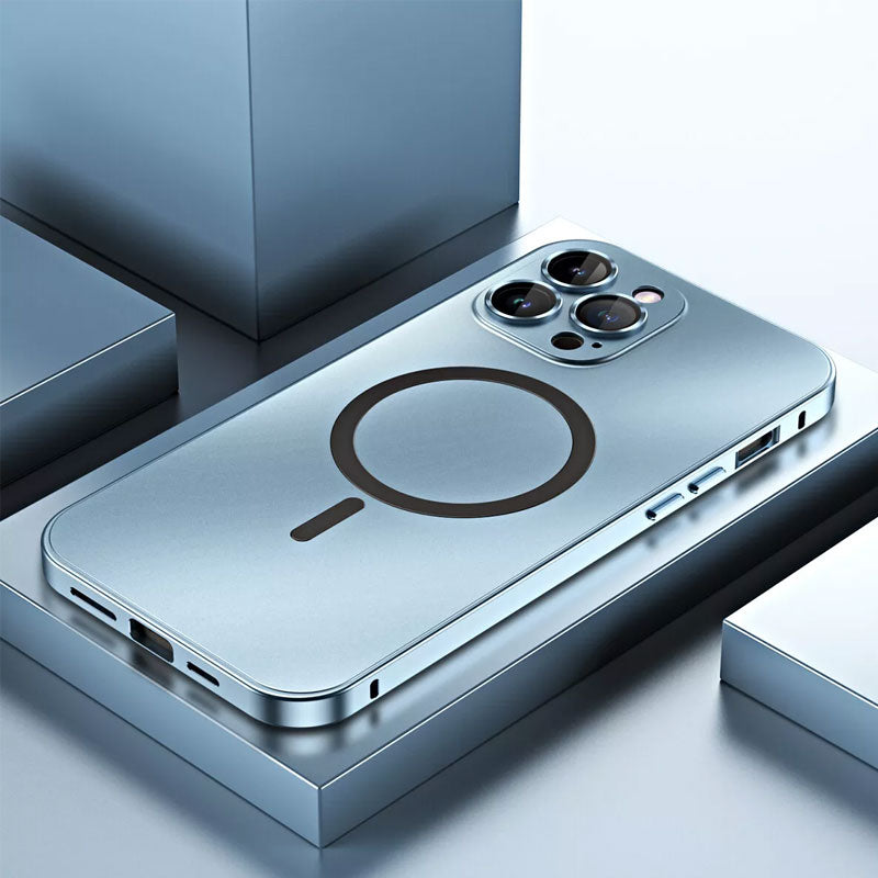 âšiPhone 17-12đ„Magnetiskt skal i aluminiumram för iPhone