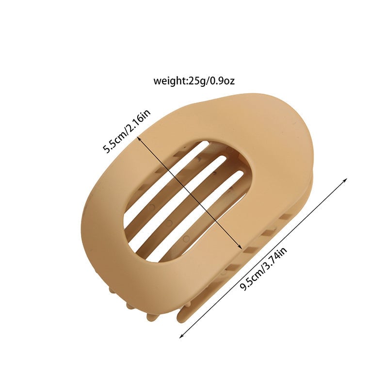 Oval hair grip set (4 pcs)
