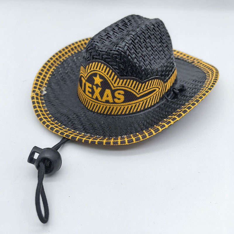 đ€ Mini-cowboyhatt för husdjurđ±