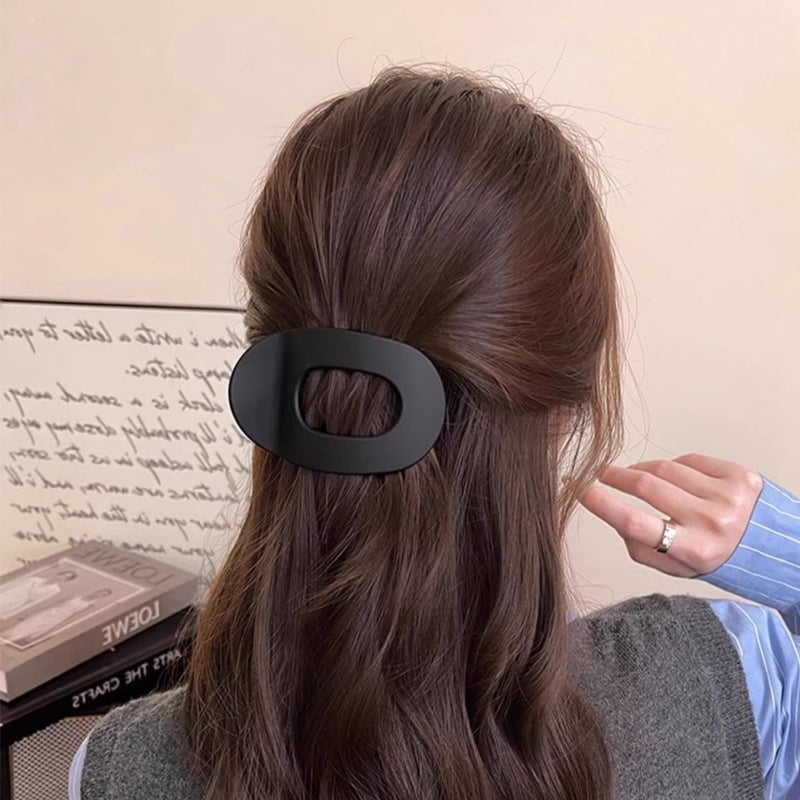 Oval hair grip set (4 pcs)