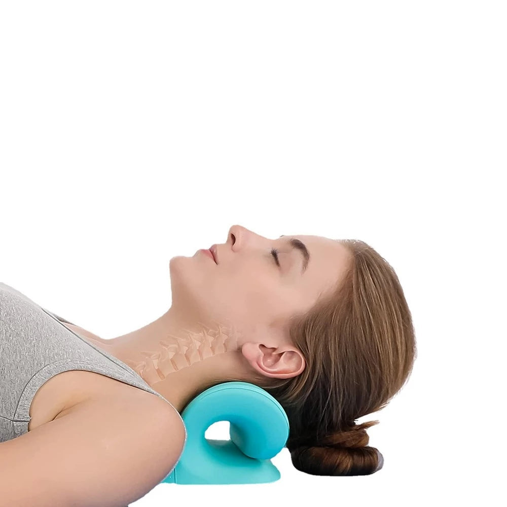 Pain Free Neck Relaxer-C-shaped cervical massage pillow