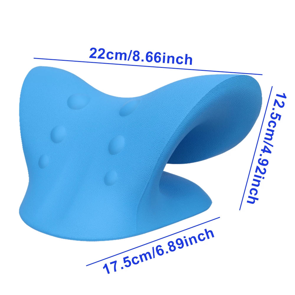 Pain Free Neck Relaxer-C-shaped cervical massage pillow