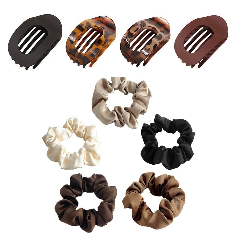 Oval hair grip set (4 pcs)