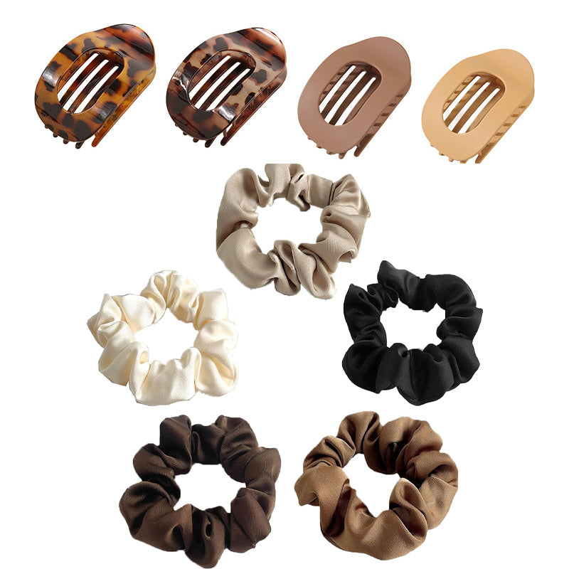 Oval hair grip set (4 pcs)