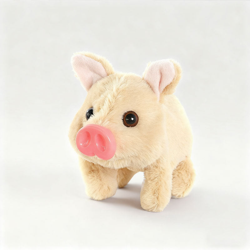🐷Elektrisk Gående Gris Plyschleksak