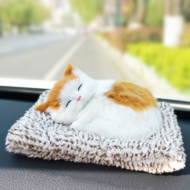 Söt katt plysch som rensar luften 🐱