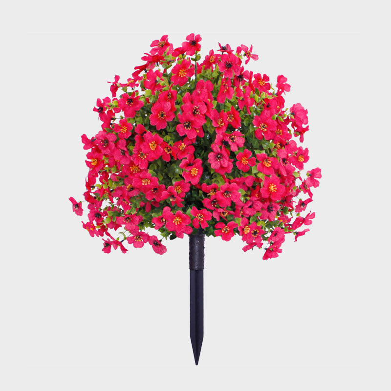 🌿Kunstig blomsterdekoration med eukalyptus och violer 💜
