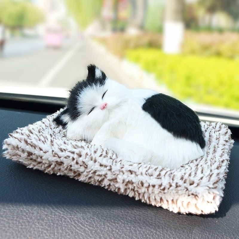 Söt katt plysch som rensar luften 🐱