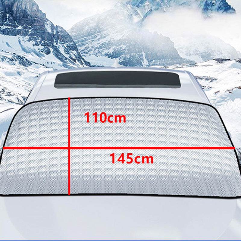 ❄️Magnetisk biltäcke mot snö