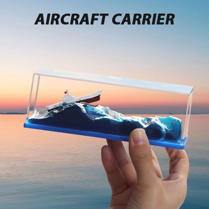 🚢Kryssningsfartyg Vätska Drift Flask🌊