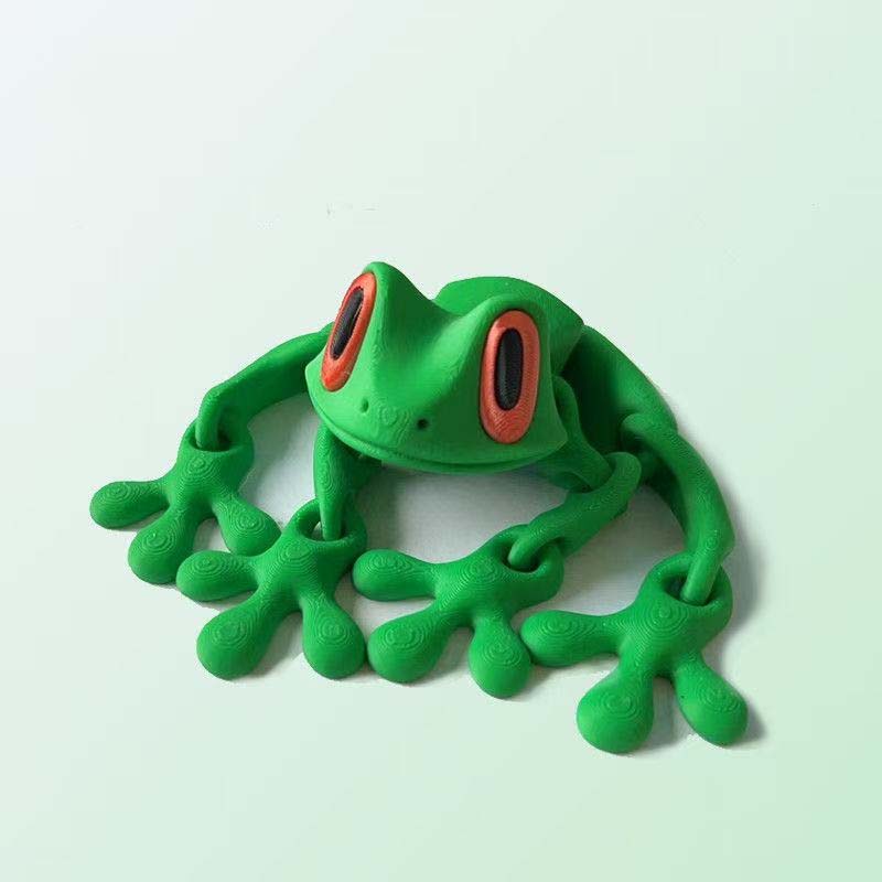 3D Printed Magnetic Frog Refrigerator Magnet