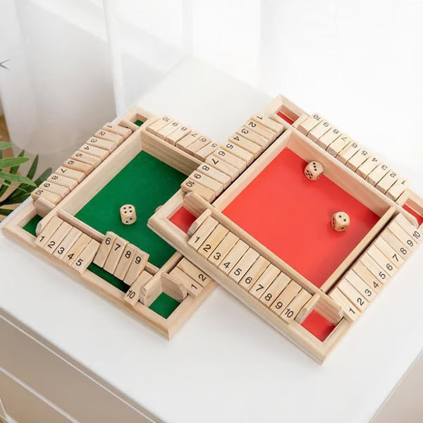 SHUT THE BOX BRÄDSPEL 🎲 | Roligt familjespel