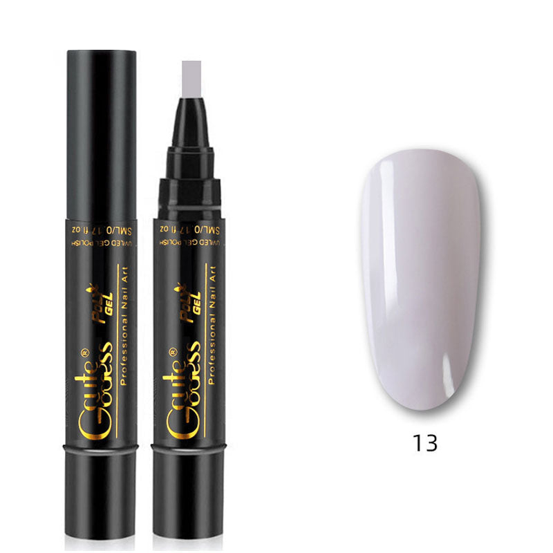 💅✨ 3-i-1 Gellack Penna | Bas, Färg & Topplack i Ett Steg! | Snabb Manikyr