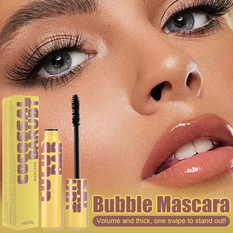 ⌛Köp 1, få 1 gratis🌸 Bubble Mascara｜Volym och tjocklek, ett svep för att sticka ut