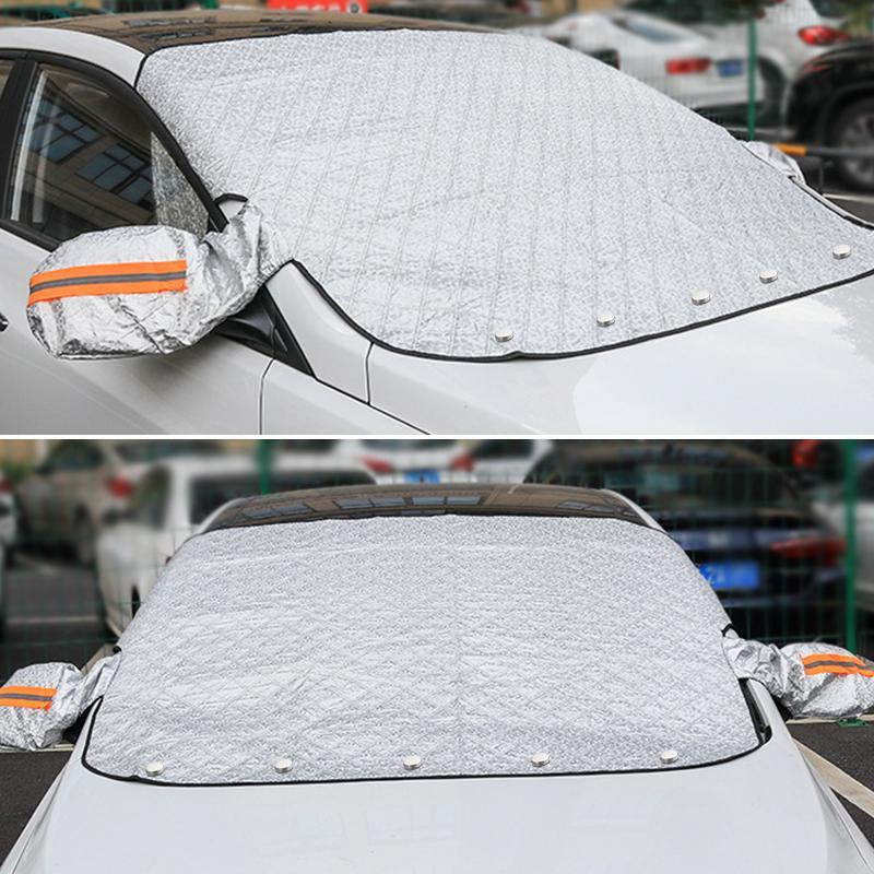 ❄️Magnetisk biltäcke mot snö