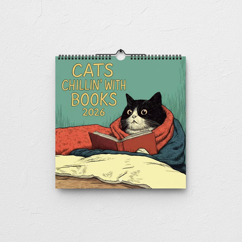 🐾 Katt- & hundkalender 2026 | Gulliga djurmotiv 🐶