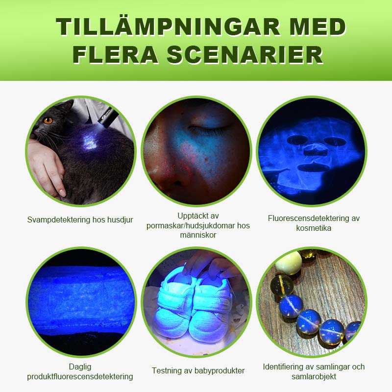 💡UV-Ljusdetekterande Ficklampa🔍