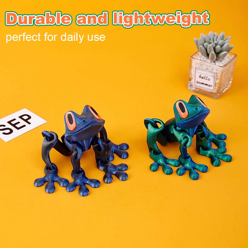 3D Printed Magnetic Frog Refrigerator Magnet