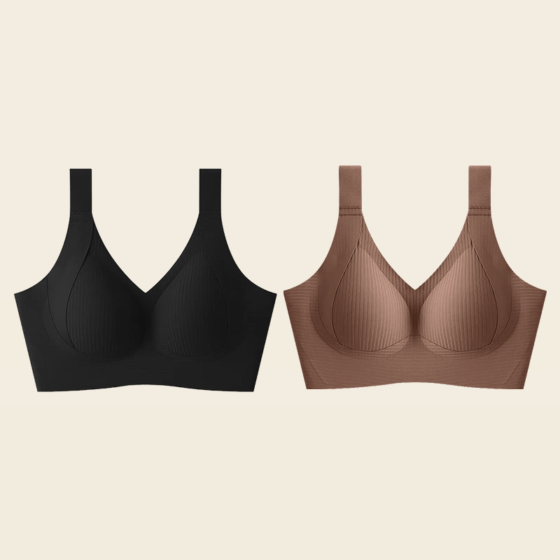 🎁köp 1, få 2 paket🔥Superstödjande BH | Push-up-BH utan bygel👍Inga hängande bröst längre
