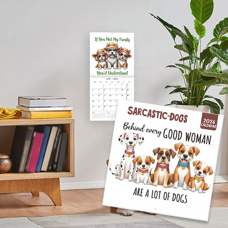 🐾 Katt- & hundkalender 2026 | Gulliga djurmotiv 🐶