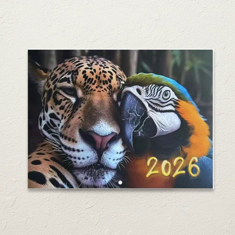 🐾 Katt- & hundkalender 2026 | Gulliga djurmotiv 🐶