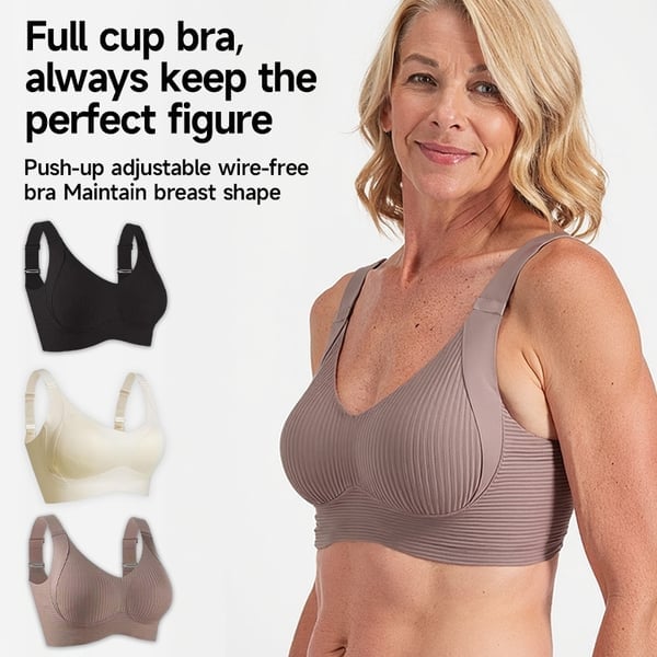 🎁köp 1, få 2 paket🔥Superstödjande BH | Push-up-BH utan bygel👍Inga hängande bröst längre
