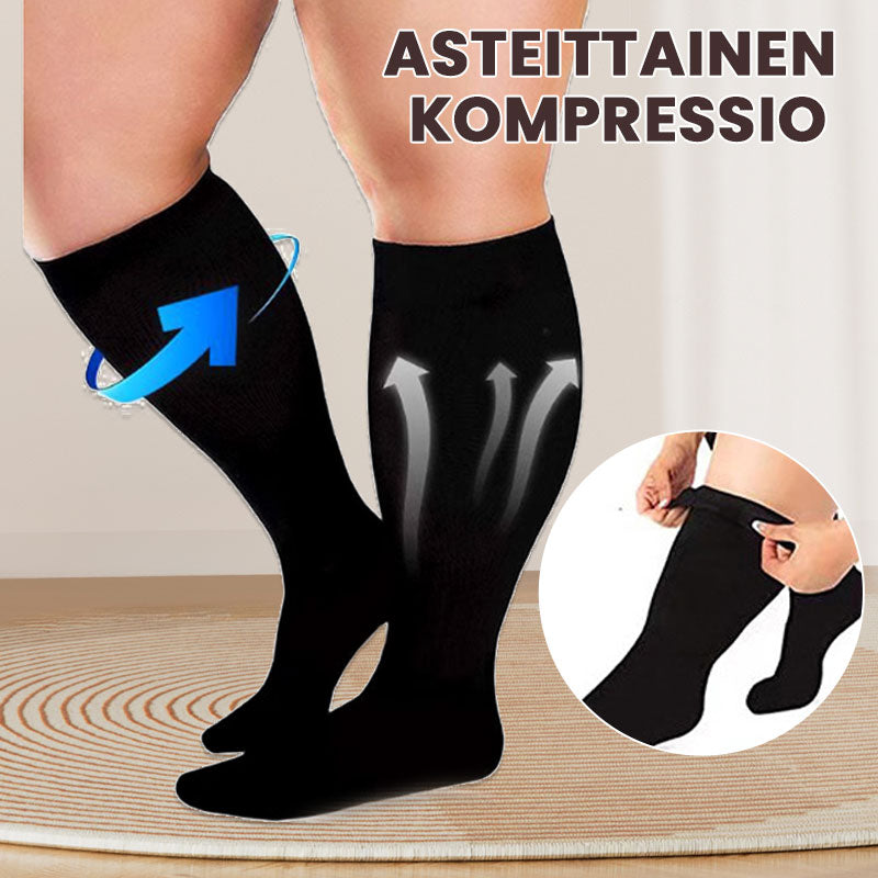 🔥Köp 1 få 1 gratis 🧦kompressionsstrumpor （2XL–7XL）