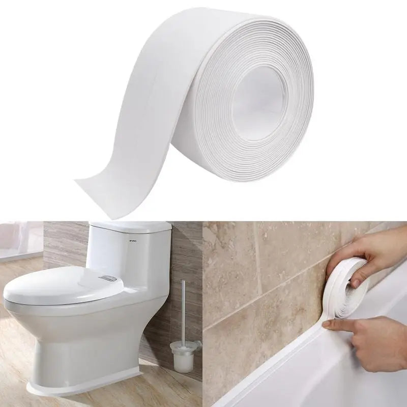 Vattentät Tätningstejp 3-pack (3,2m) – Slipp mögel & fula fogar ✨
