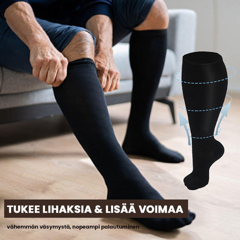 🔥Köp 1 få 1 gratis 🧦kompressionsstrumpor （2XL–7XL）
