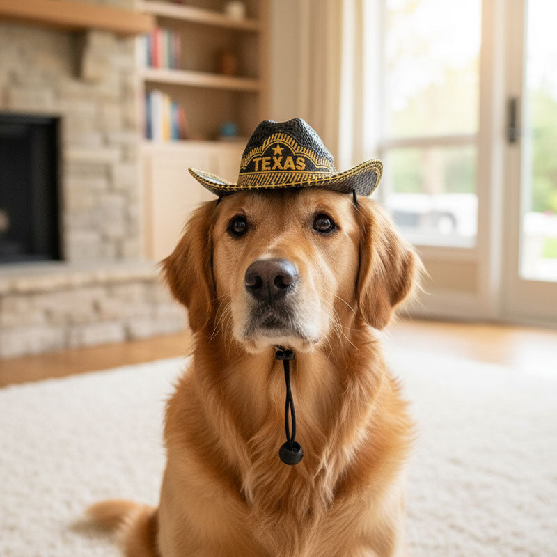 🤠Mini-cowboyhatt för husdjur🐱