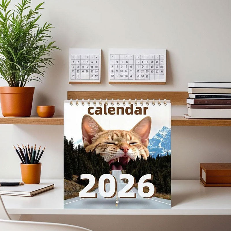 🐾 Katt- & hundkalender 2026 | Gulliga djurmotiv 🐶