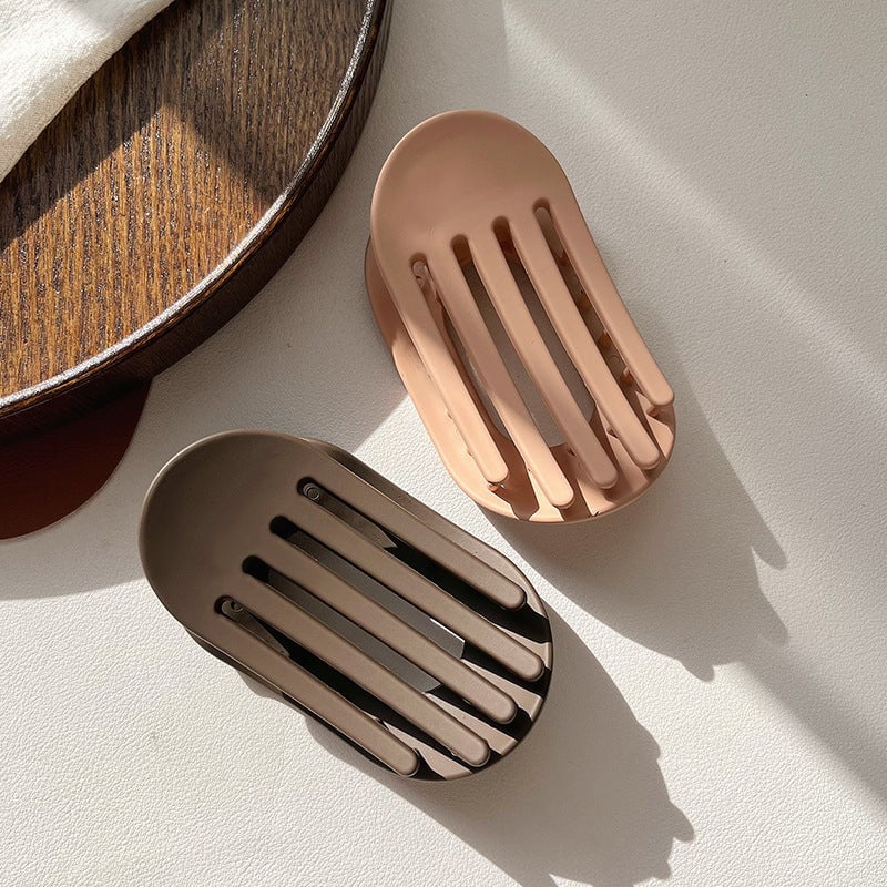 Oval hair grip set (4 pcs)