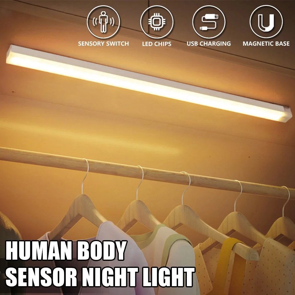 Cordless and impact-free! Magnetic induction LED light, attach where you need i