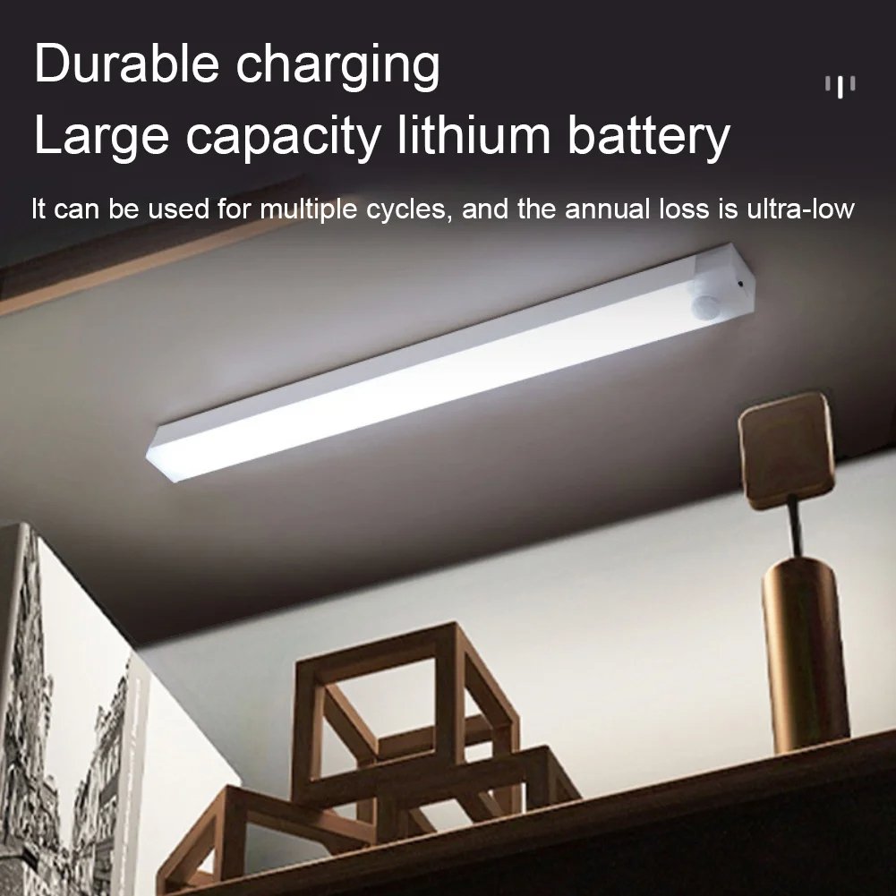Cordless and impact-free! Magnetic induction LED light, attach where you need i