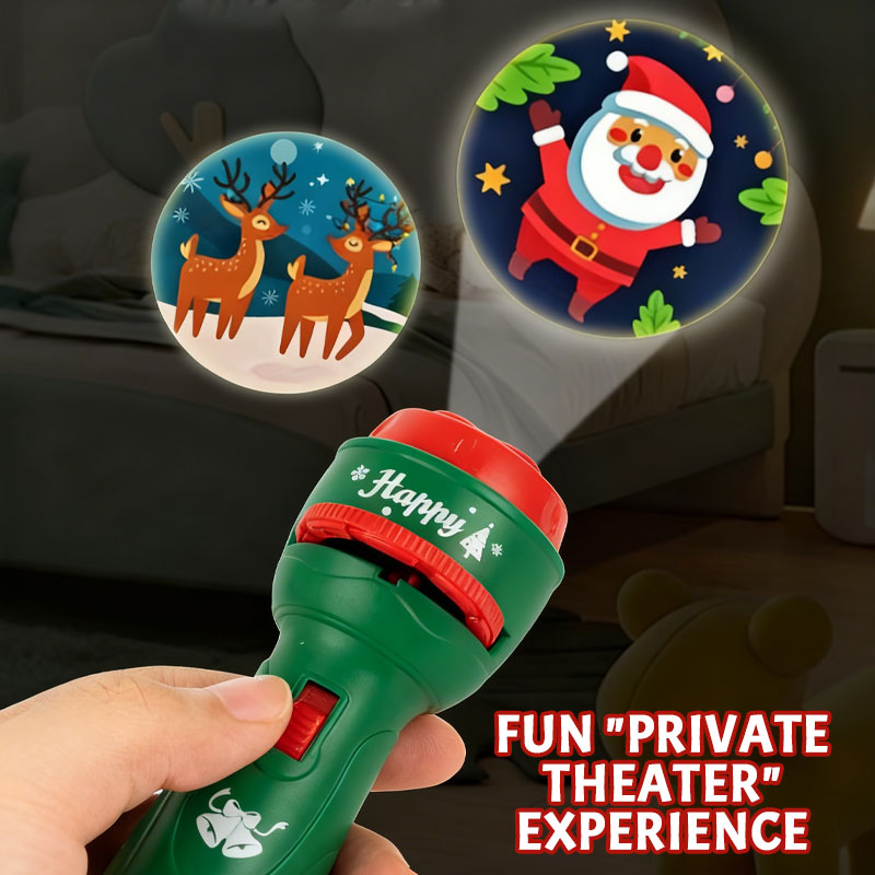 🎄🔦Christmas Children's Projection Flashlight