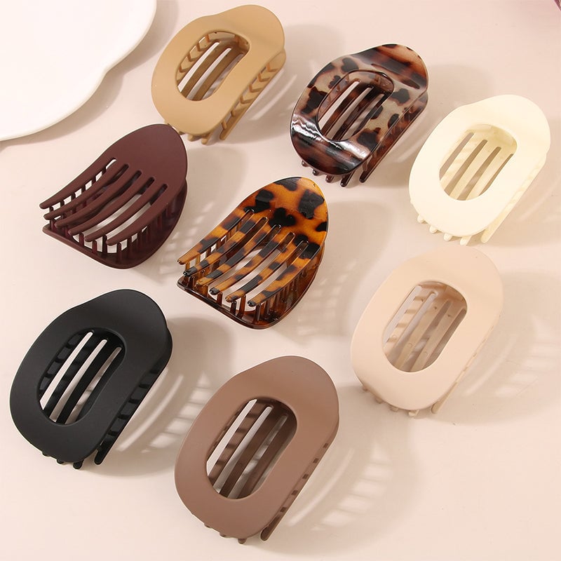 Oval hair grip set (4 pcs)